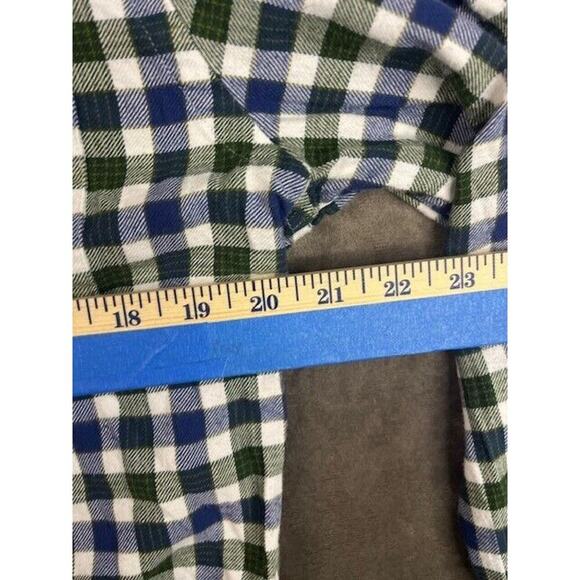 Fish Hippie Long Sleeve Cotton Fishing Hiking Flannel Plaid Shirt Men’s Size M - Picture 5 of 6